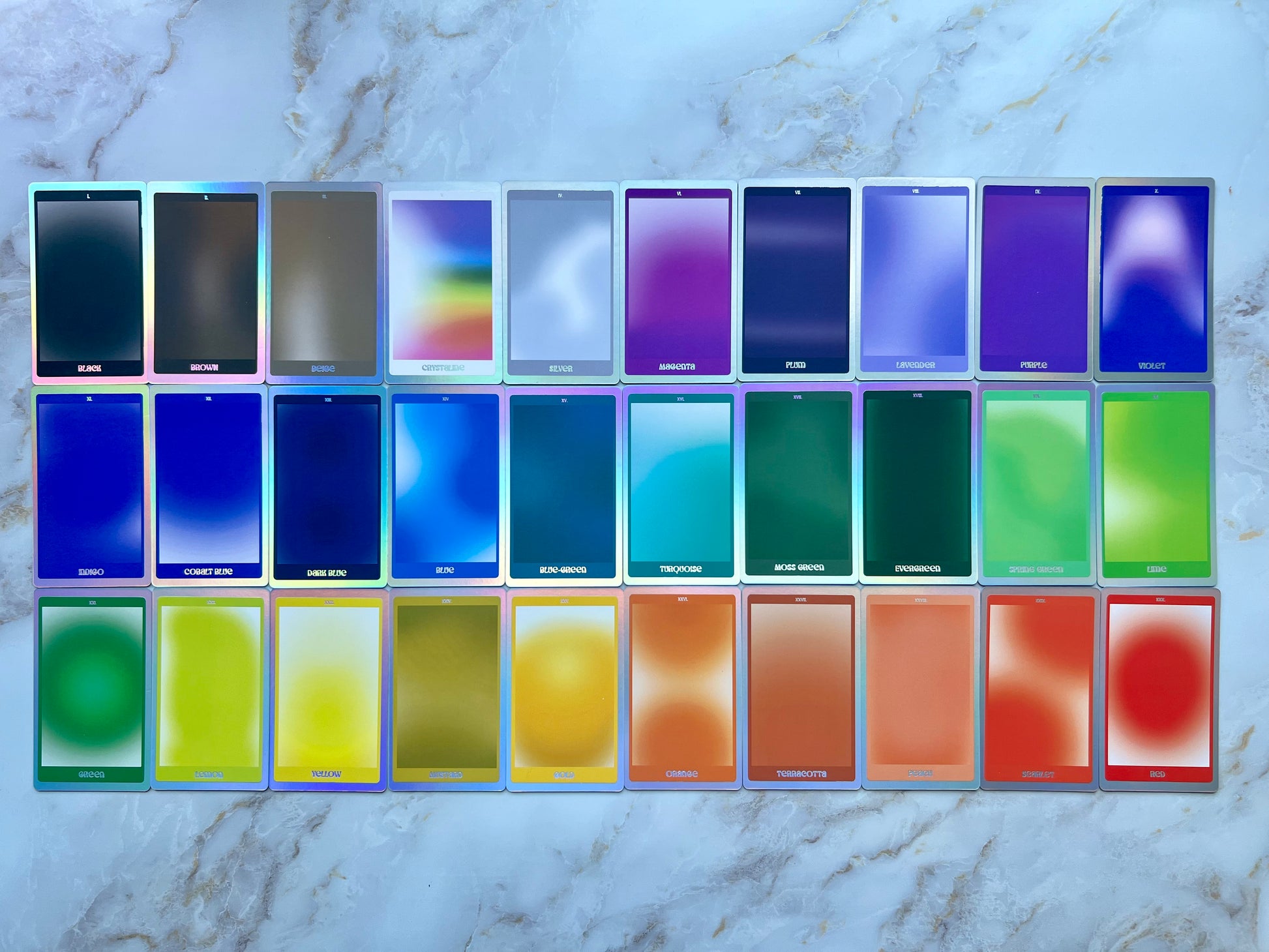 Color Visions Oracle Deck Aura Oracle Deck Chakra Oracle Deck Indie Oracle Deck Indie Oracle Decks Indie Decks Indie Deck