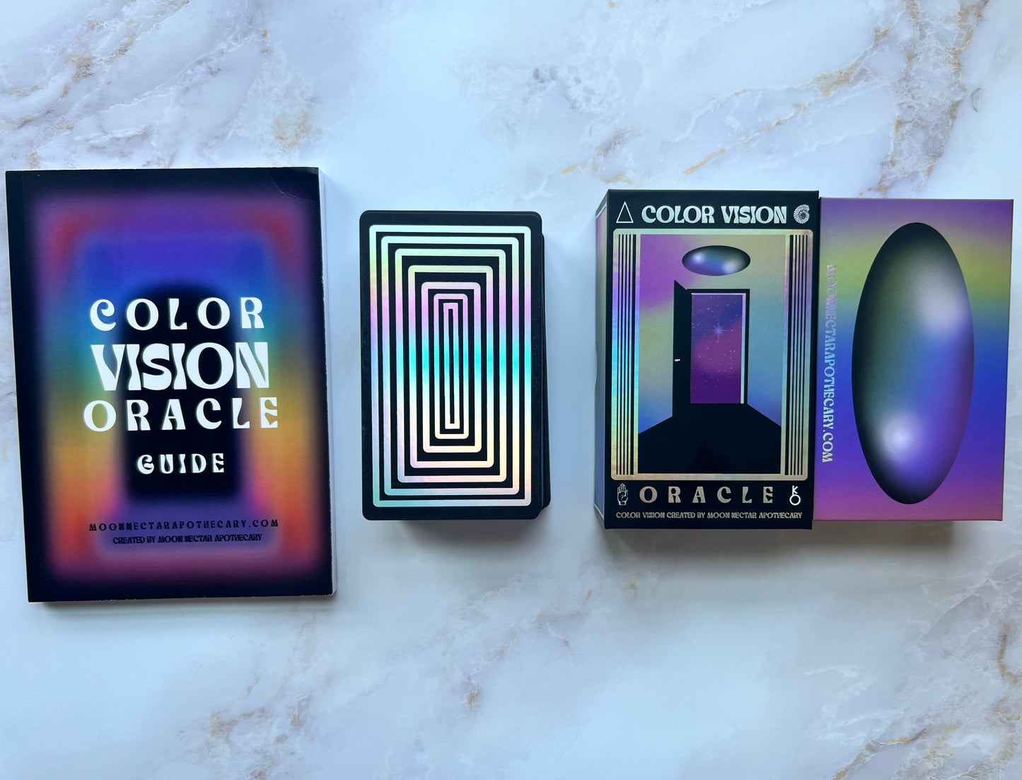 Color Visions Oracle Deck Aura Oracle Deck Chakra Oracle Deck Indie Oracle Deck Indie Oracle Decks Indie Decks Indie Deck 