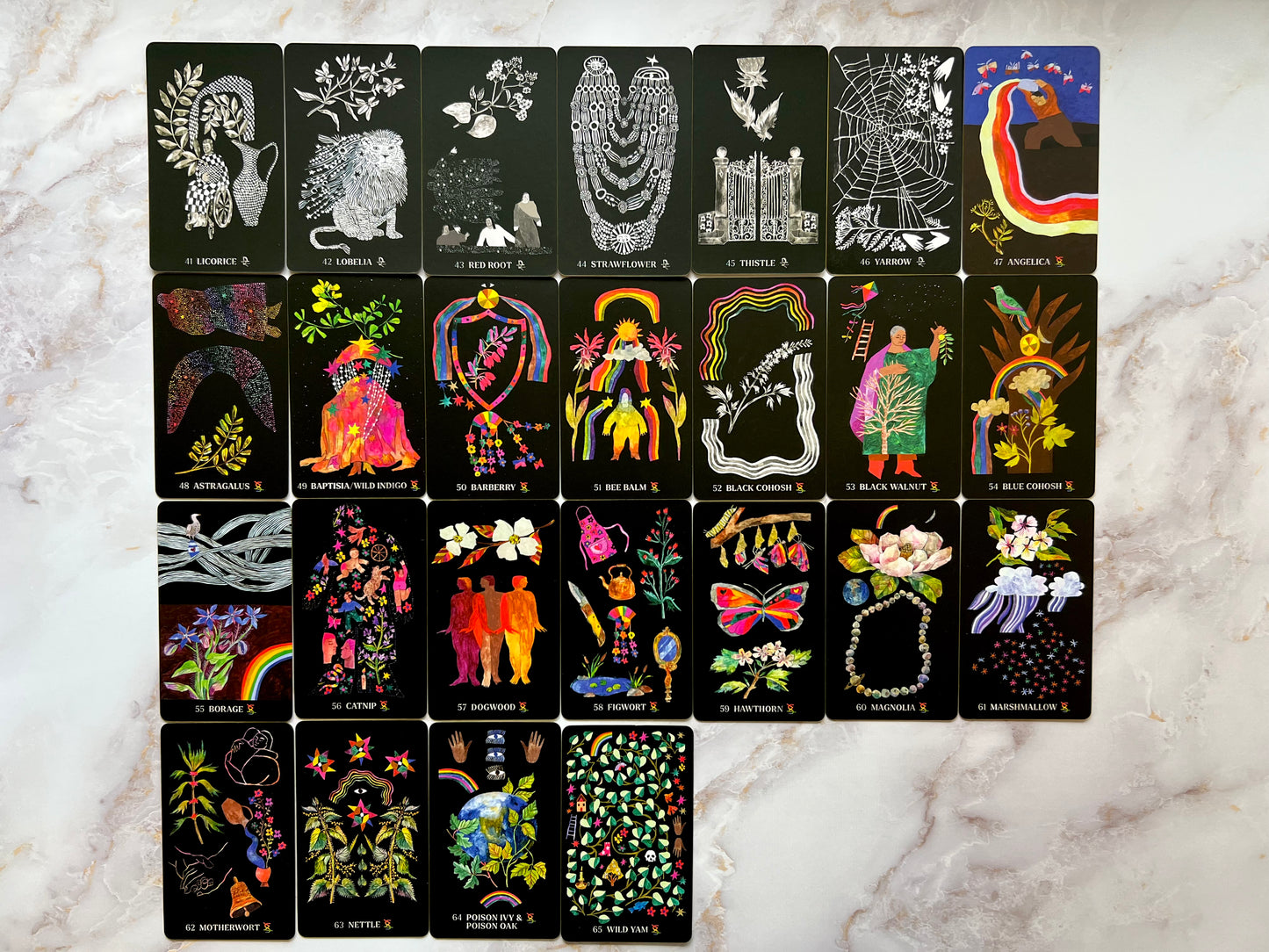 Dirt Gems Plant Oracle Deck