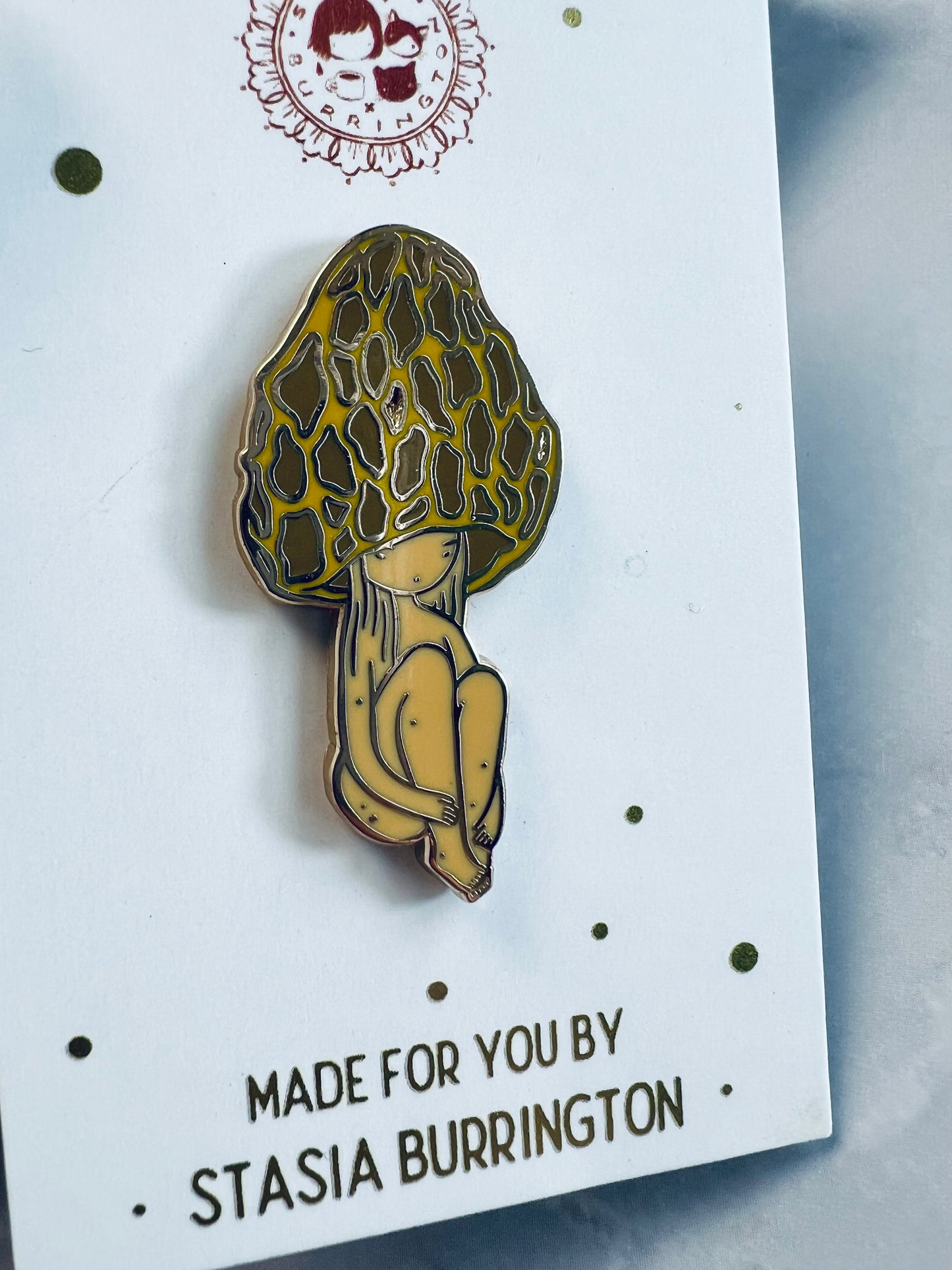 Stasia Enamel Pin