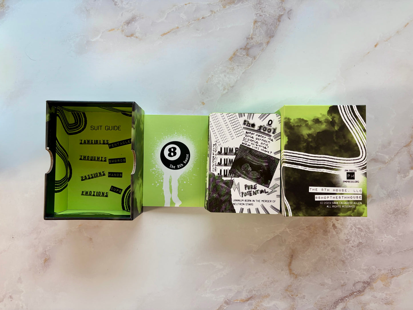 Turning Terrestrial Tides Tarot Deck