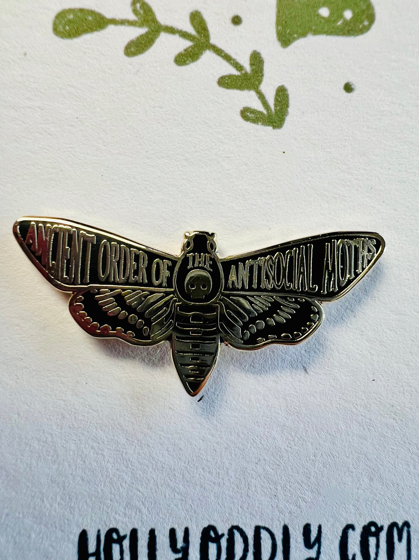 Holly Oddly Enamel Pins
