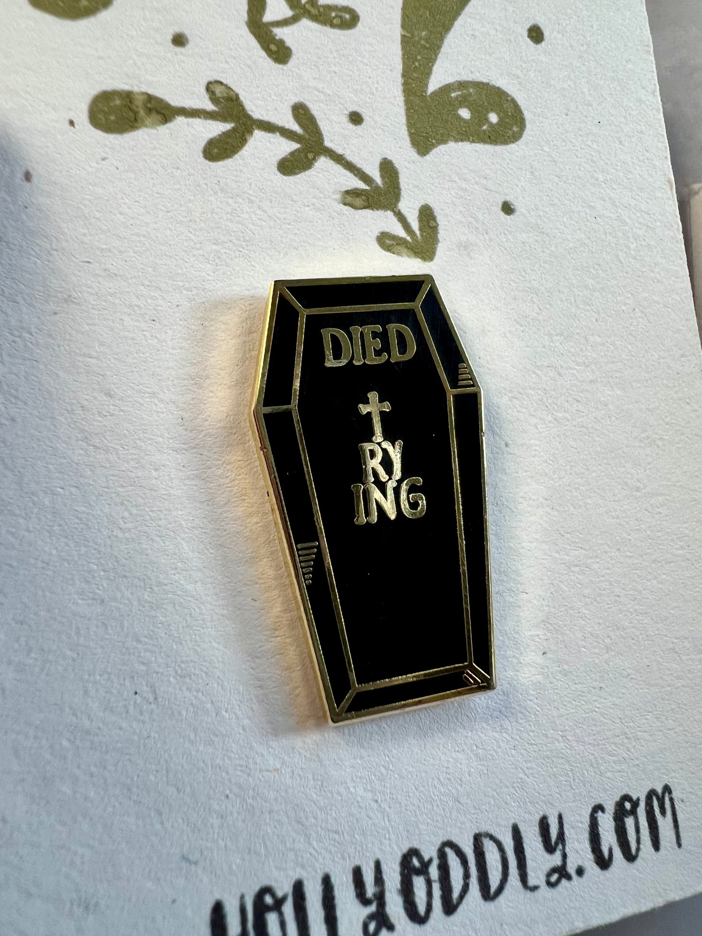 Holly Oddly Enamel Pins