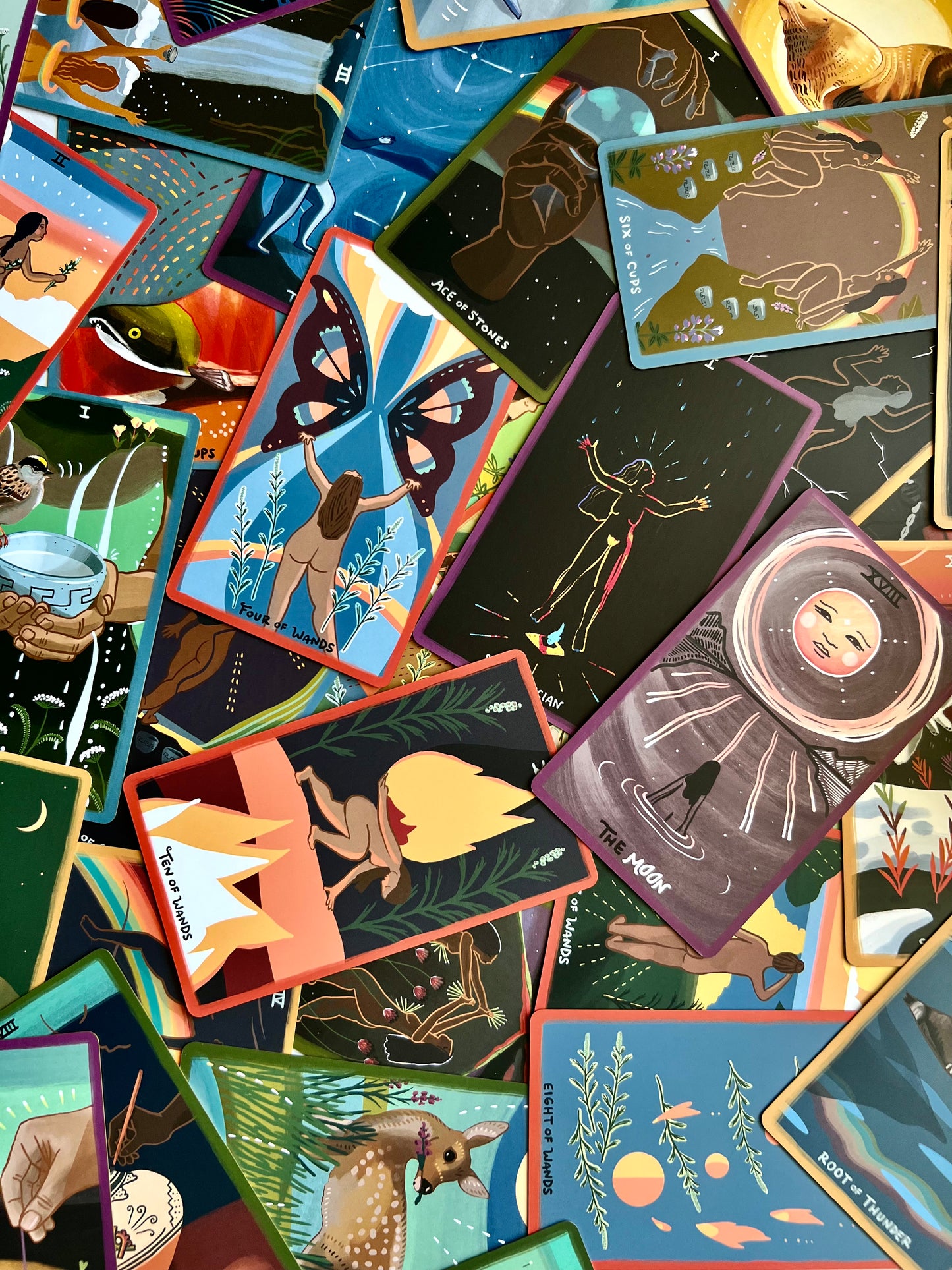 The Gentle Tarot Deck Tin Edition Indie Tarot Deck