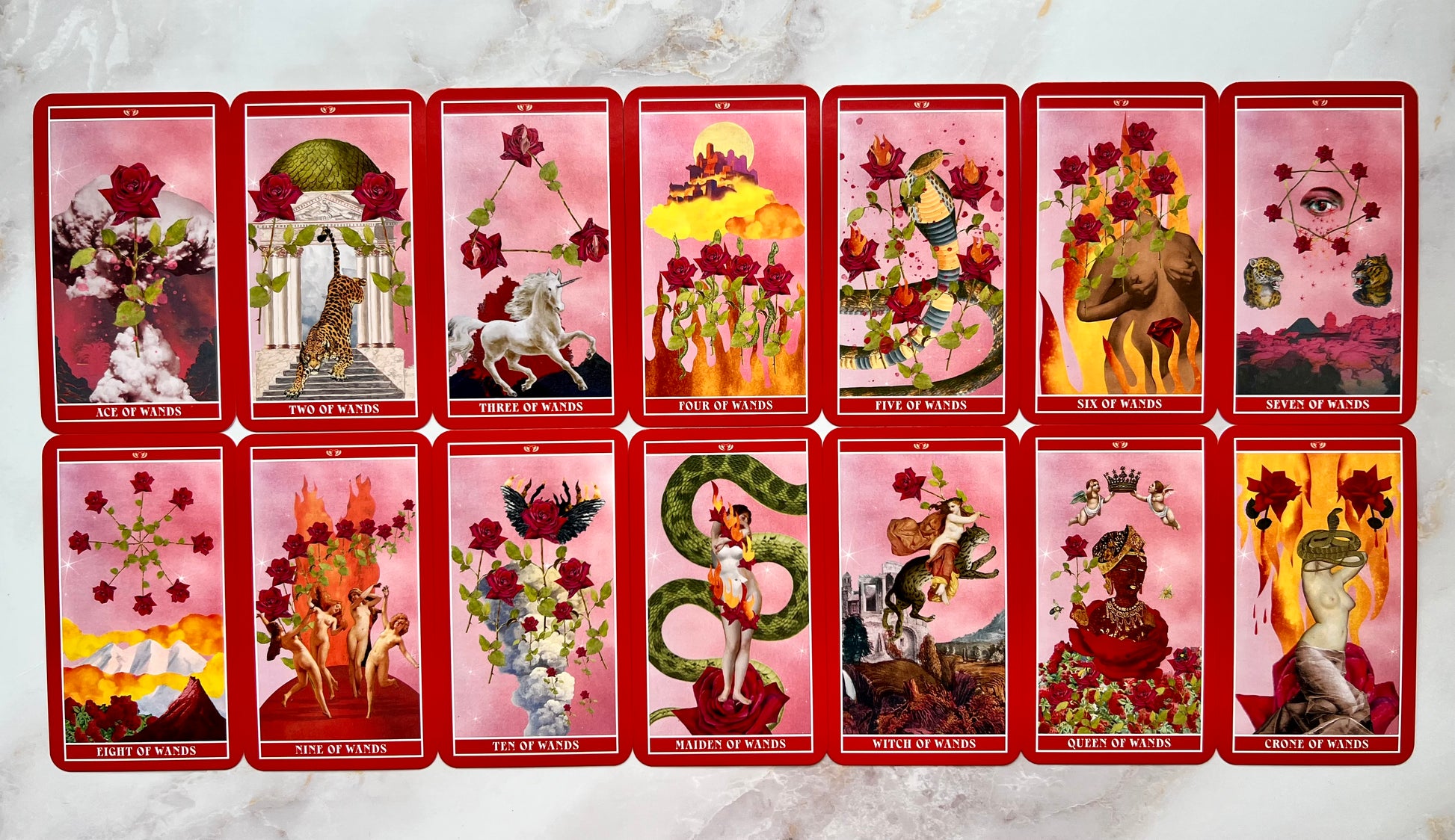 Goddess of Love Tarot Deck Gaby Herstik Tarot Deck New Tarot Deck Divine Feminine Tarot Deck Goddess Tarot Deck Gabriela Herstik Deck
