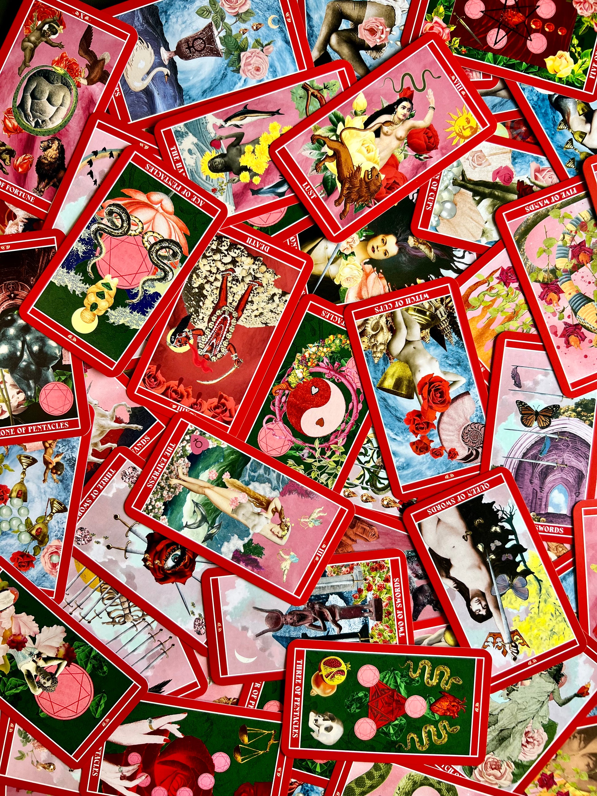 Goddess of Love Tarot Deck Gaby Herstik Tarot Deck New Tarot Deck Divine Feminine Tarot Deck Goddess Tarot Deck Gabriela Herstik Deck