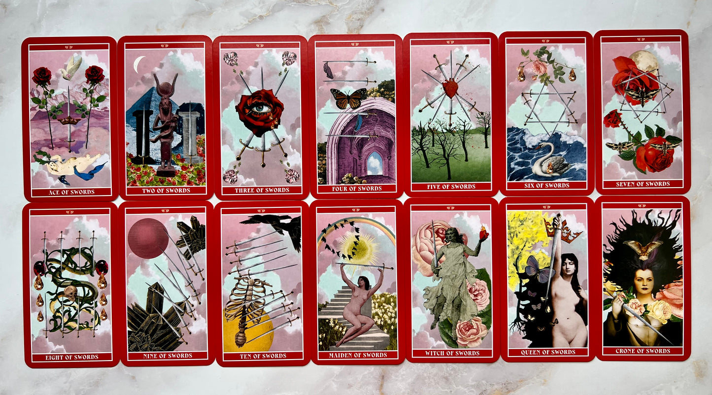 Goddess of Love Tarot Deck Gaby Herstik Tarot Deck New Tarot Deck Divine Feminine Tarot Deck Goddess Tarot Deck Gabriela Herstik Deck