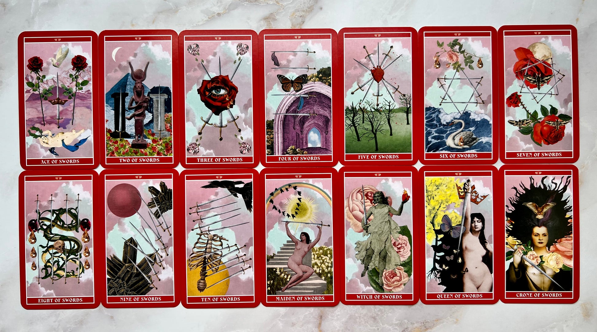 Goddess of Love Tarot Deck Gaby Herstik Tarot Deck New Tarot Deck Divine Feminine Tarot Deck Goddess Tarot Deck Gabriela Herstik Deck