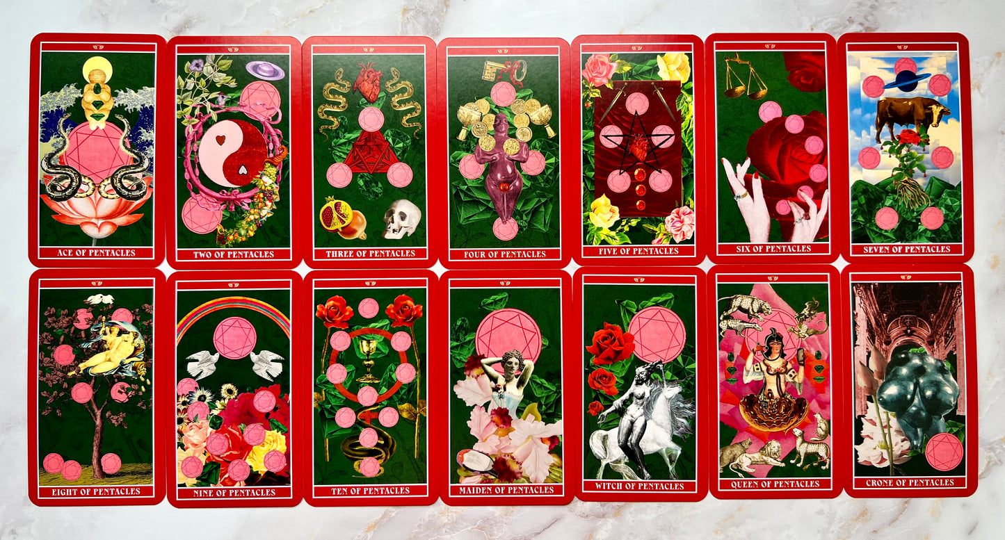 Goddess of Love Tarot Deck Gaby Herstik Tarot Deck New Tarot Deck Divine Feminine Tarot Deck Goddess Tarot Deck Gabriela Herstik Deck