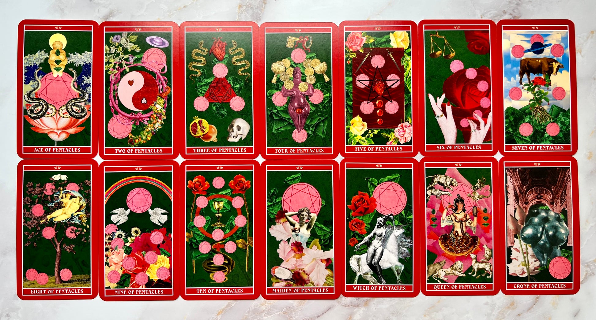 Goddess of Love Tarot Deck Gaby Herstik Tarot Deck New Tarot Deck Divine Feminine Tarot Deck Goddess Tarot Deck Gabriela Herstik Deck