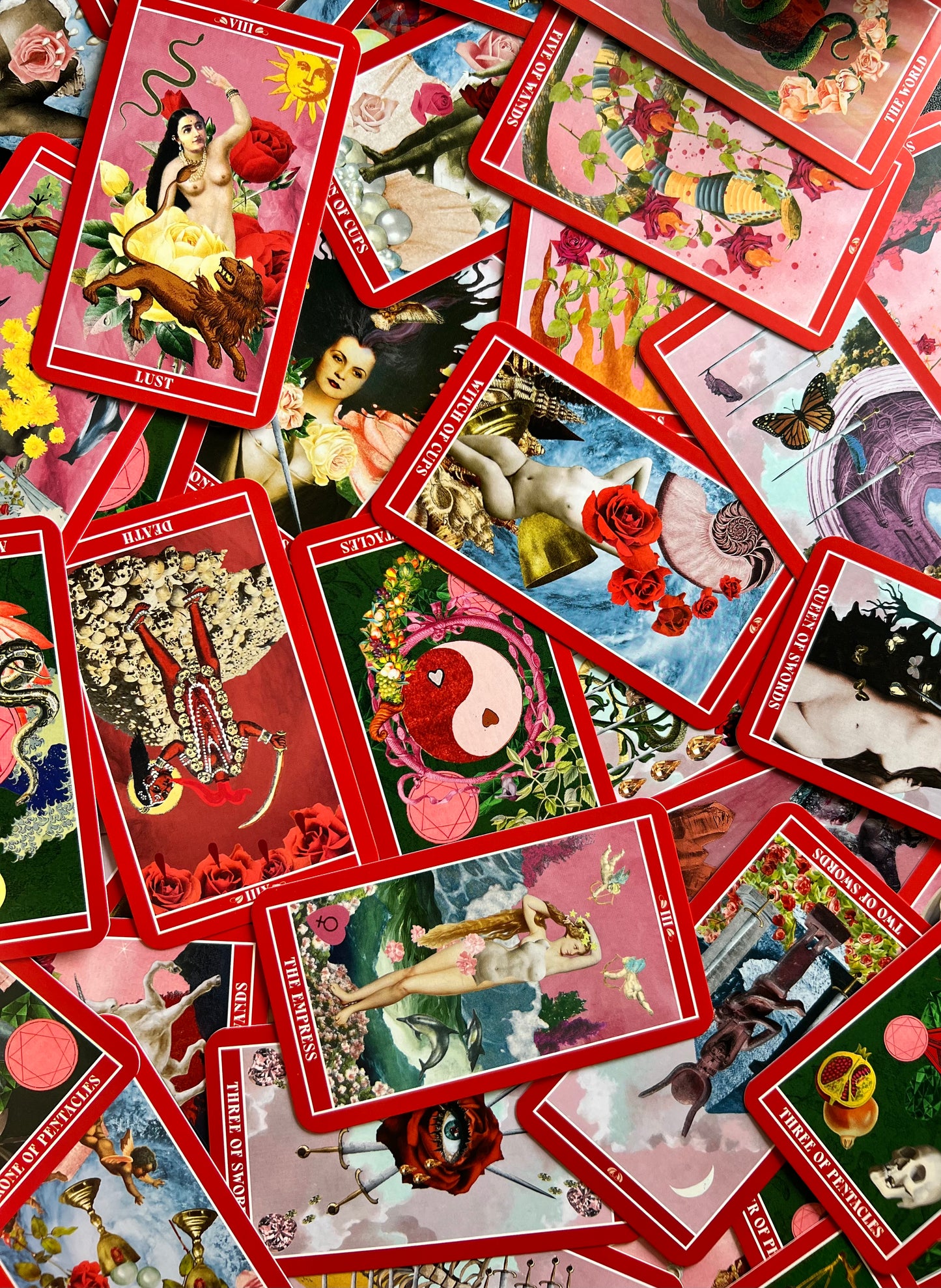 Goddess of Love Tarot Deck Gaby Herstik Tarot Deck New Tarot Deck Divine Feminine Tarot Deck Goddess Tarot Deck Gabriela Herstik Deck