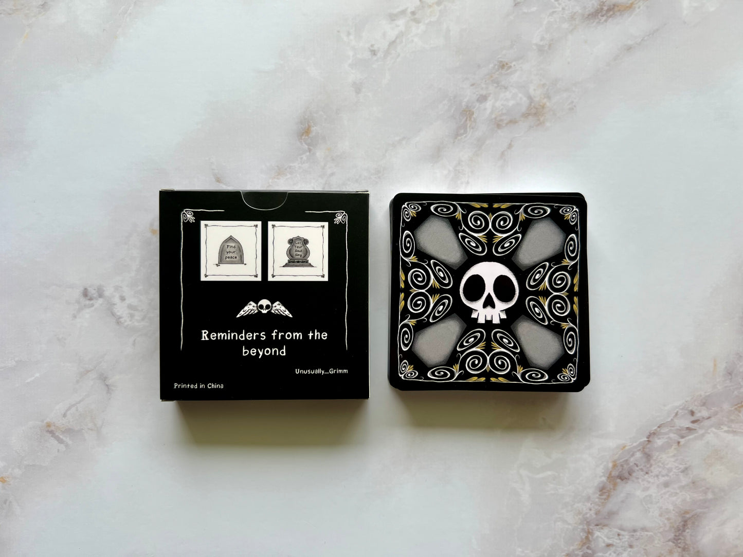 Graveyard Oracle Deck Indie Oracle Deck Indie Oracle Decks Indie Decks