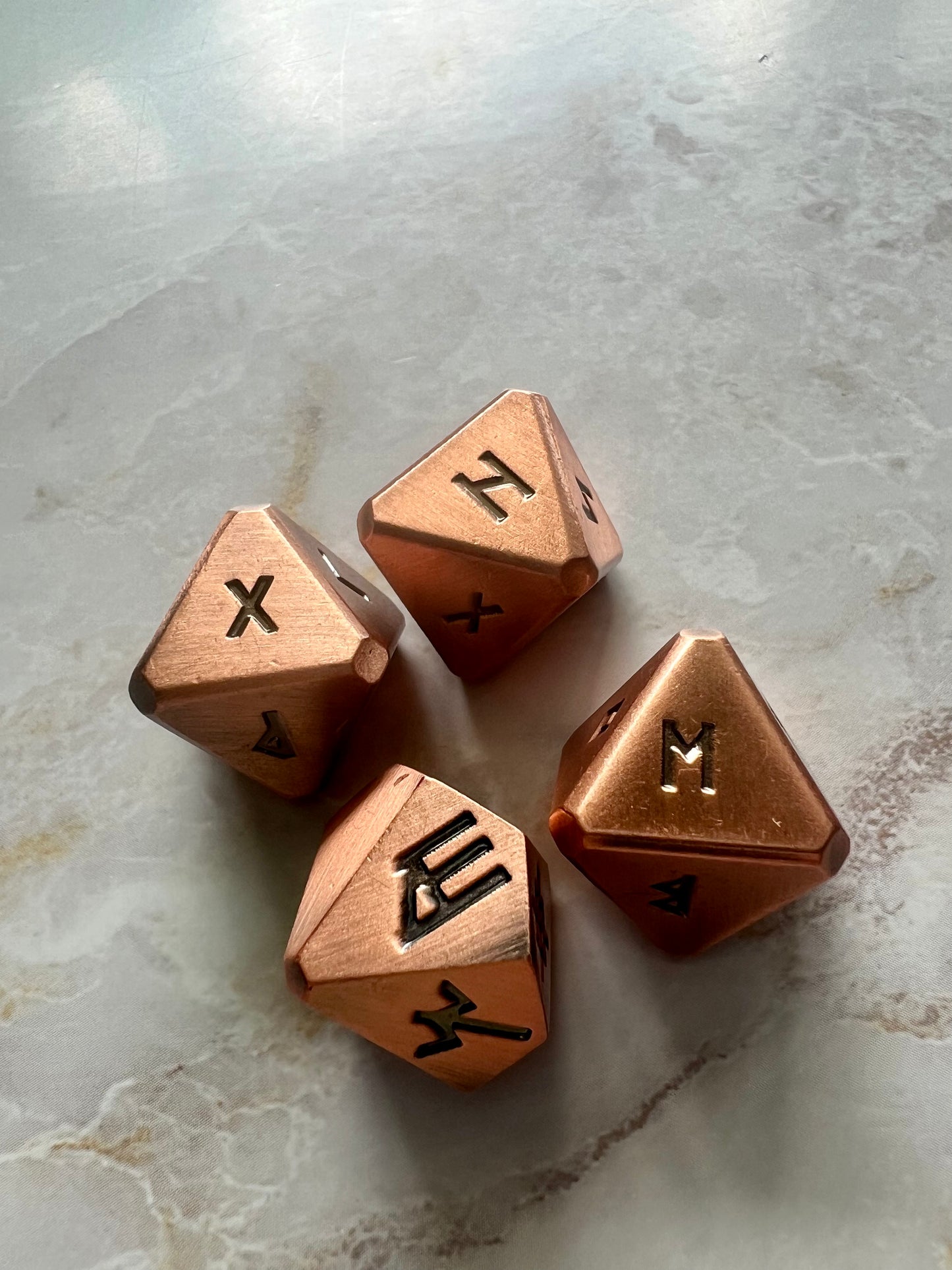 Green Glyphs Runes Deck Indie Decks