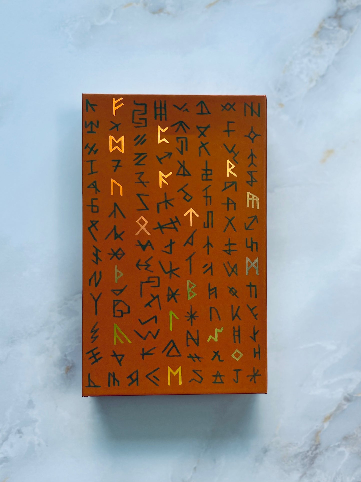 Green Glyphs Runes Deck Indie Decks