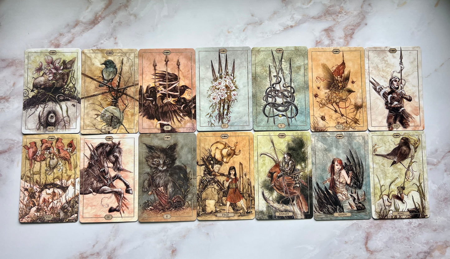 Hush Tarot Deck Death Goth Tarot