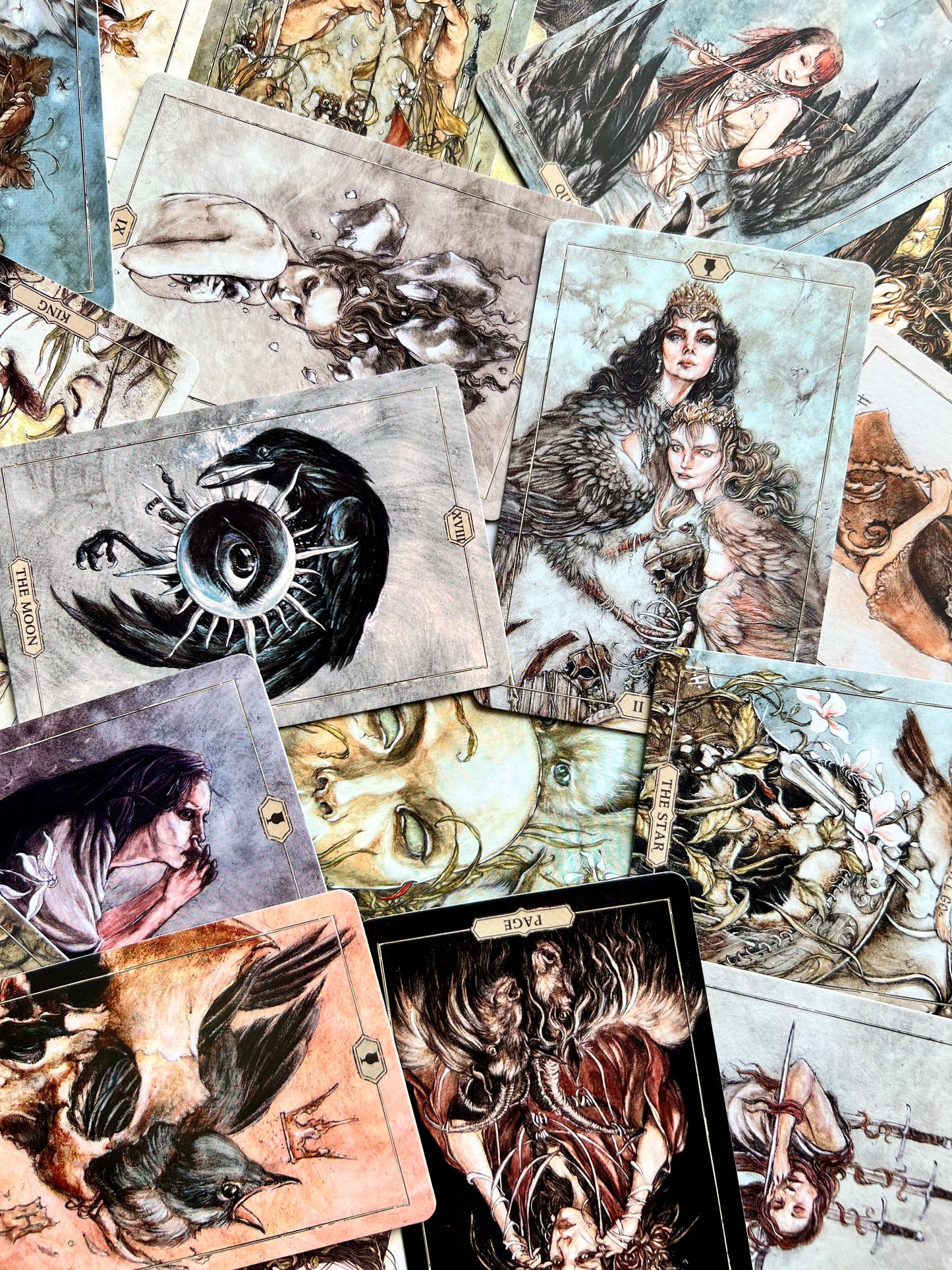 Hush Tarot Deck Shadow Work Tarot Deck