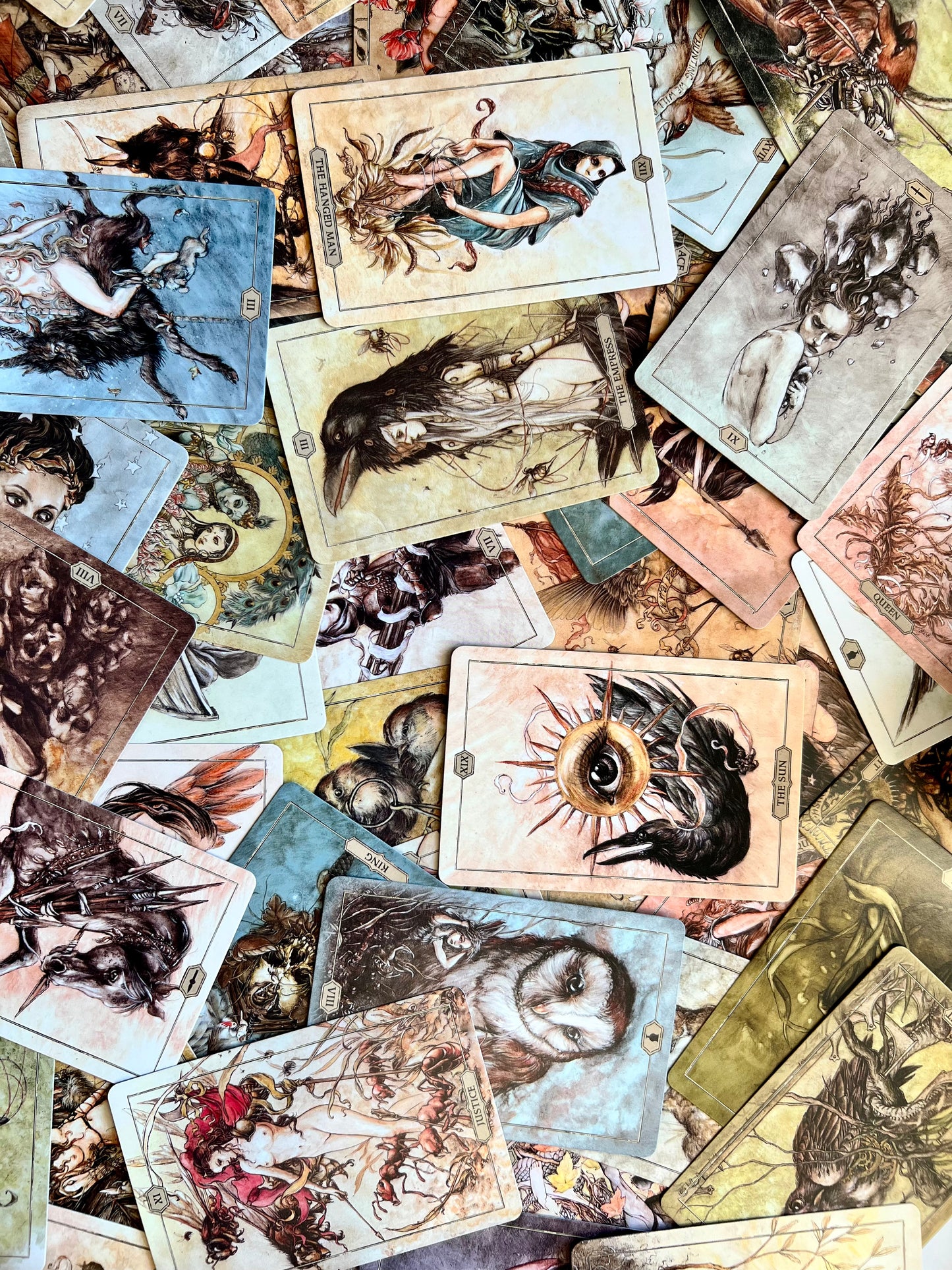 Hush Tarot Deck Shadow Work Tarot Deck