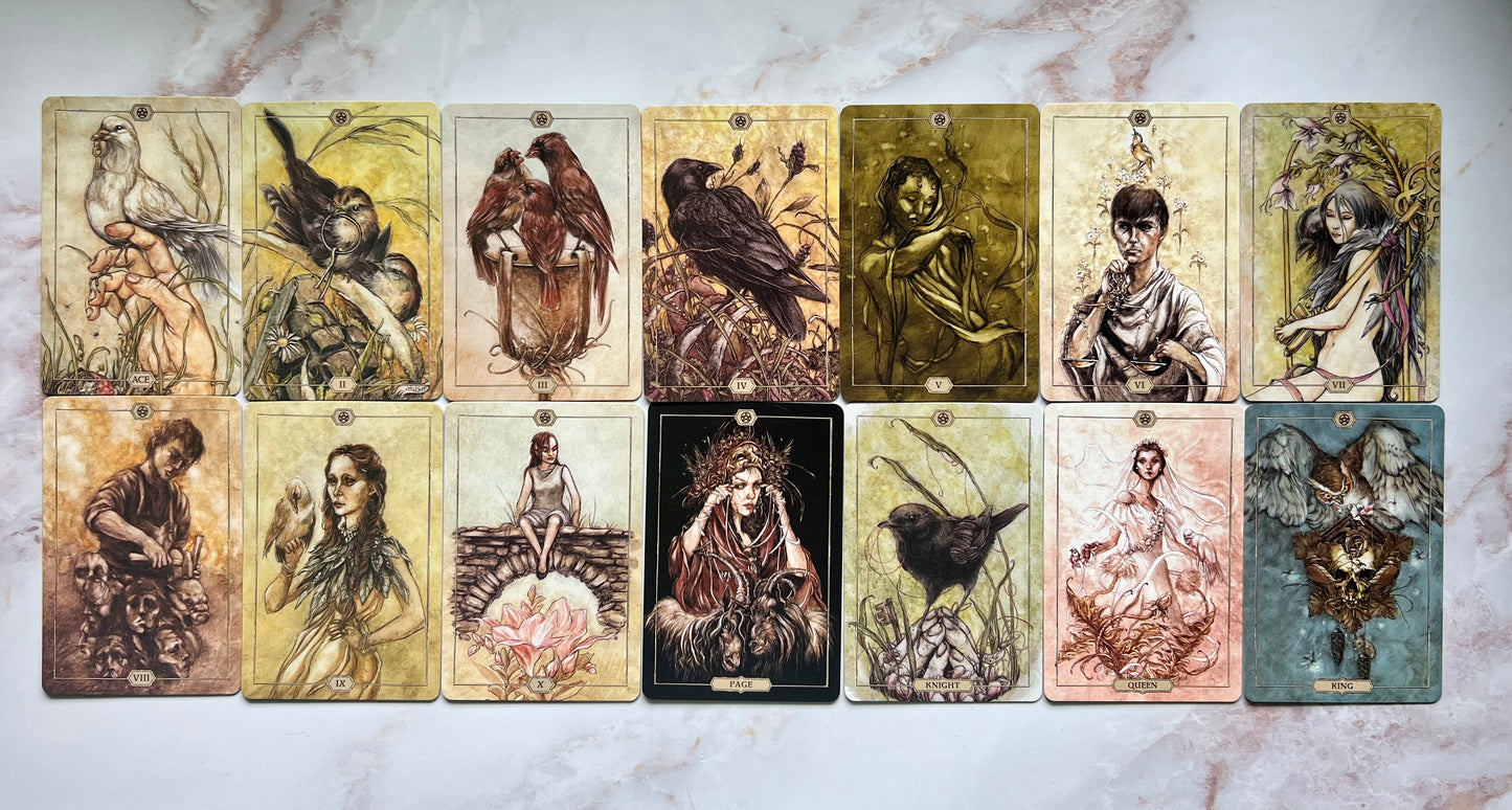 Hush Tarot Deck Death Goth Tarot
