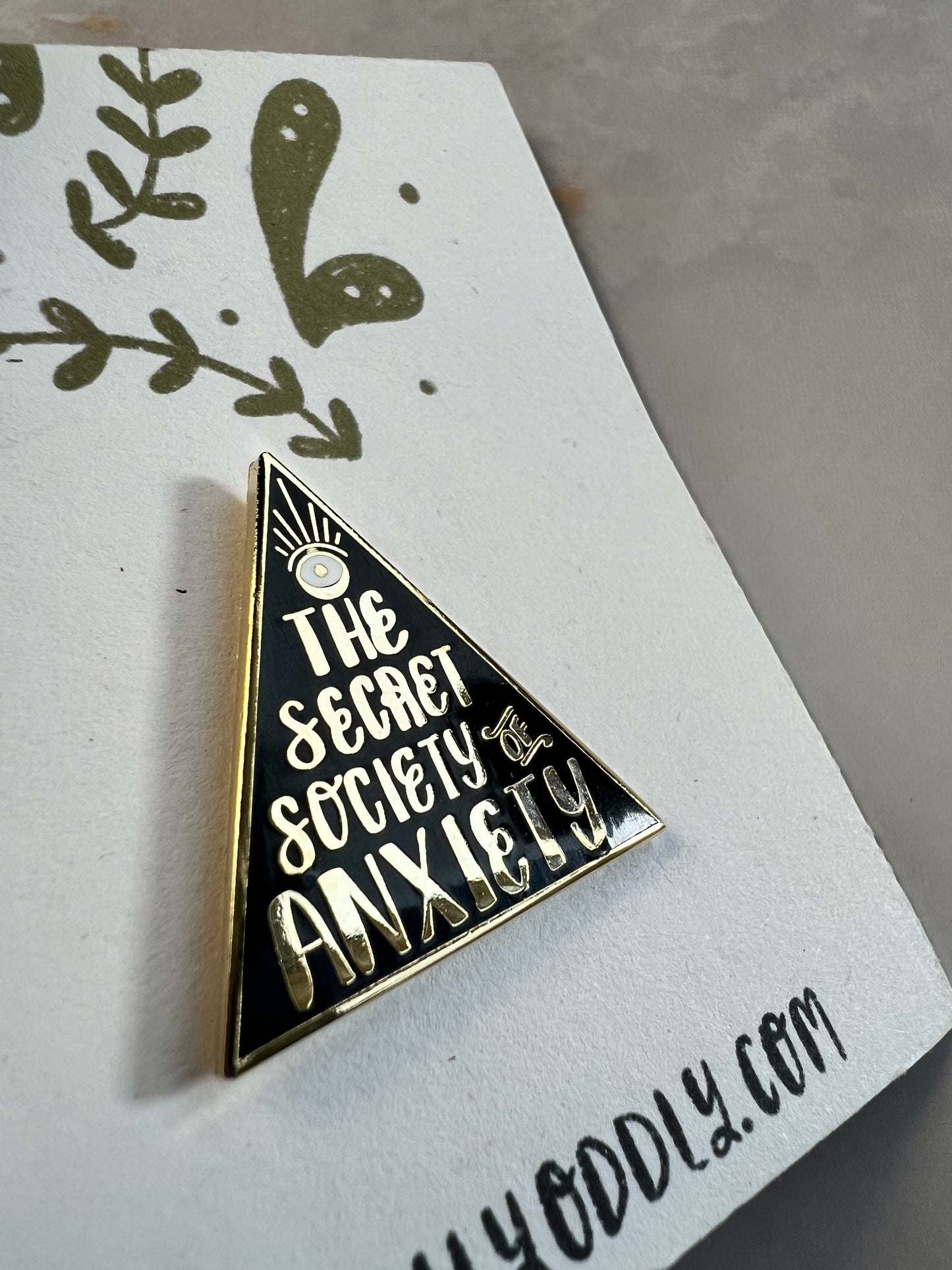 Holly Oddly Enamel Pins