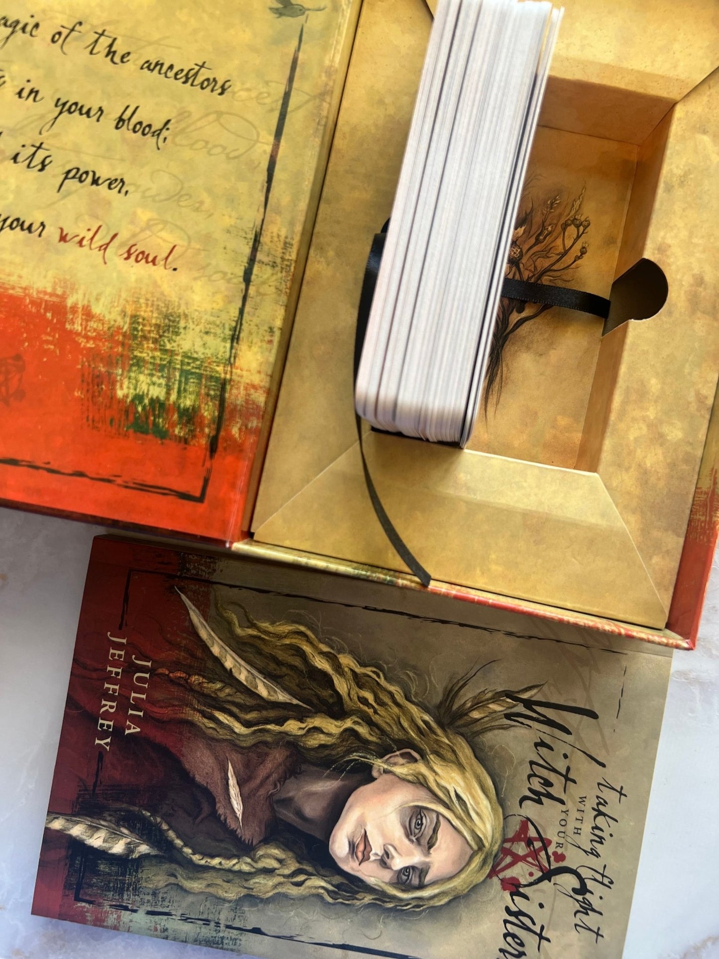 Preloved Witch Sister Tarot Deck - A Riffle In Time