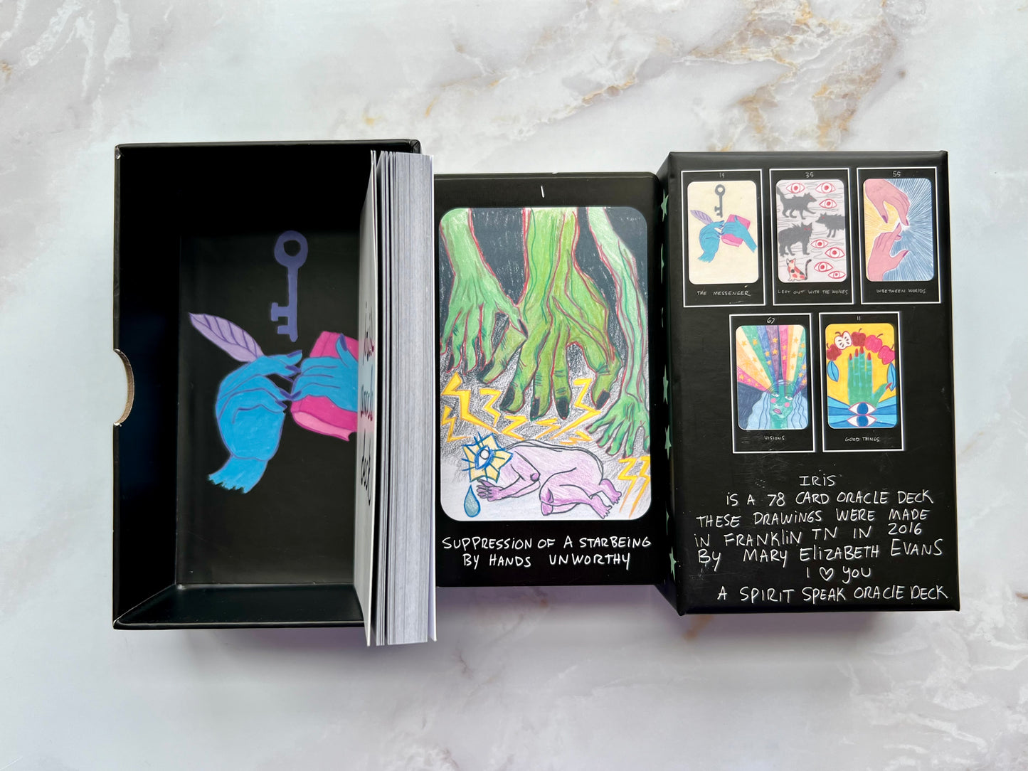 Iris Oracle Deck Spirit Speak Deck Spirit Speaks Oracle Deck Indie Oracle Deck Indie Tarot Deck Indie Oracle Decks Indie decks Indie Deck Mary Evans Oracle Decks Oracle Card Deck