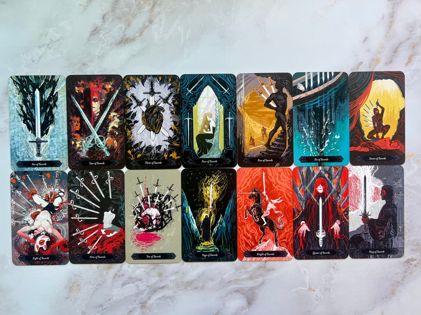 Lubanko Tarot Deck by Emily Lubanko