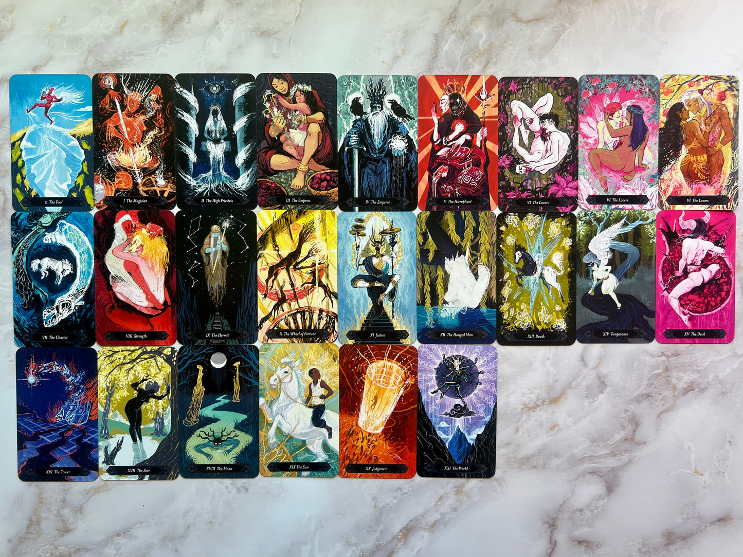 Lubanko Tarot Deck by Emily Lubanko