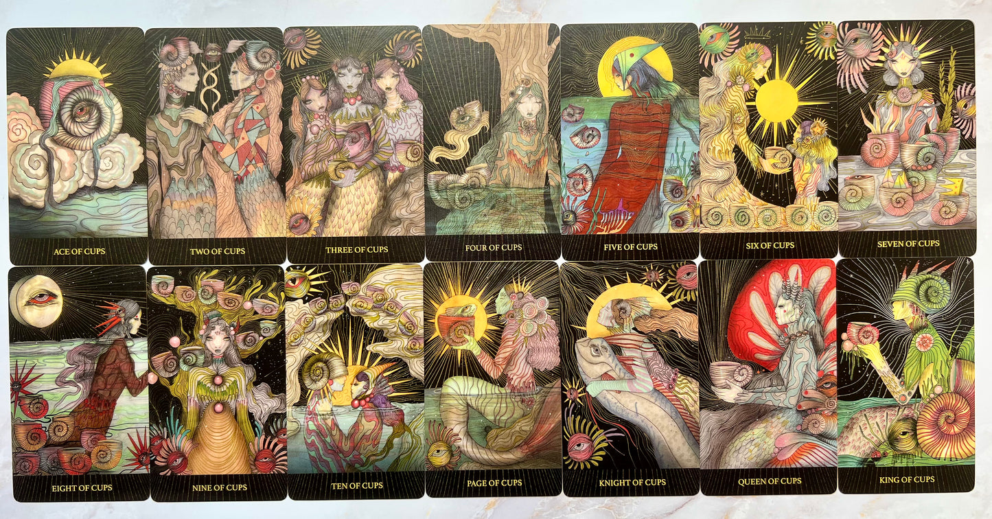 Mind's Eye Tarot Deck Heart's Eye Oracle Deck Tarot Decks 2023 Fairy Tarot Deck
