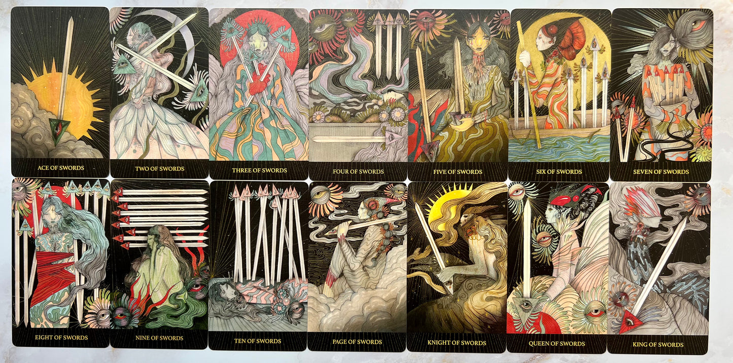 Mind's Eye Tarot Deck Heart's Eye Oracle Deck Tarot Decks 2023 Fairy Tarot Deck