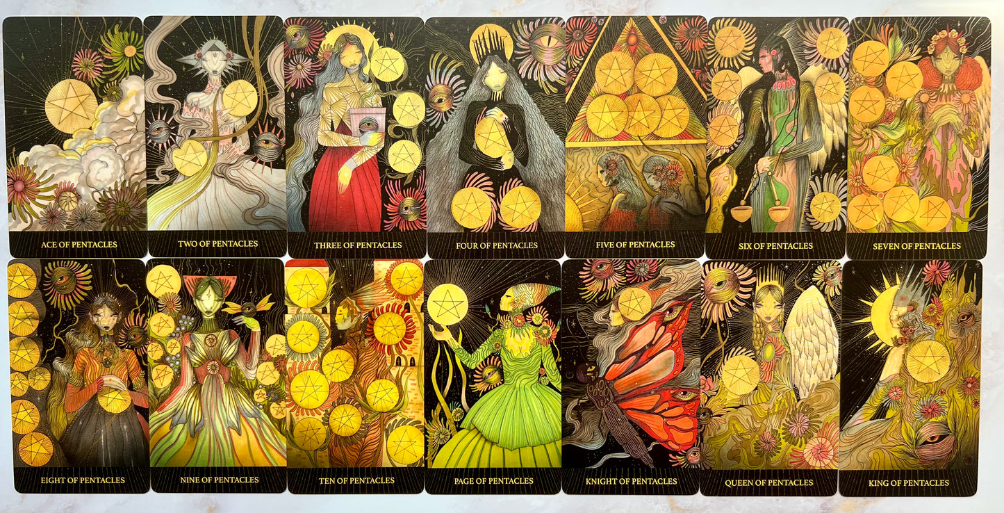 Mind's Eye Tarot Deck Heart's Eye Oracle Deck Tarot Decks 2023 Fairy Tarot Deck