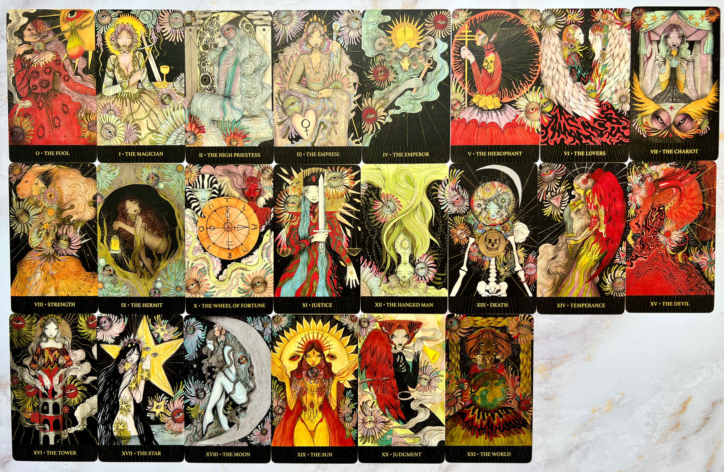 Mind's Eye Tarot Deck Heart's Eye Oracle Deck Tarot Decks 2023 Fairy Tarot Deck