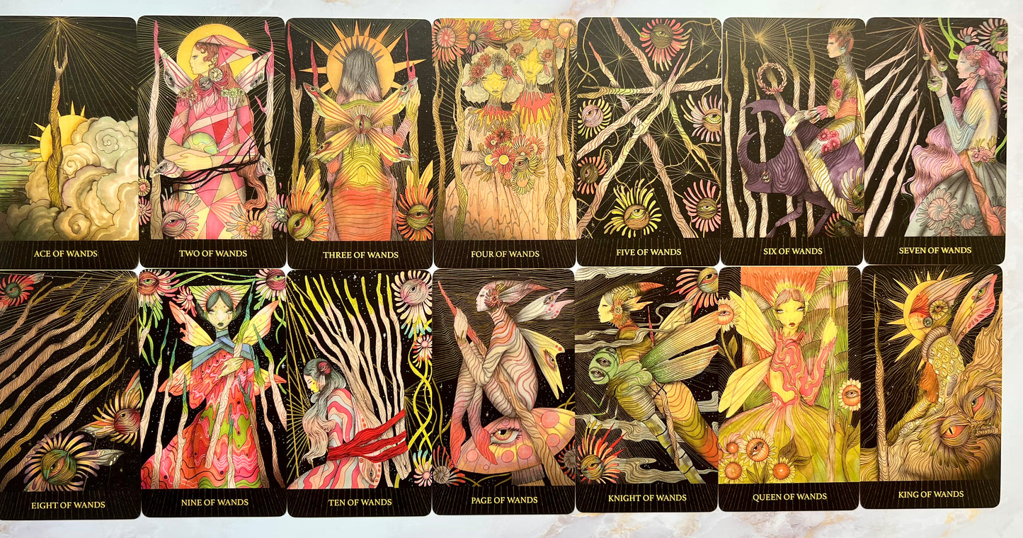 Mind's Eye Tarot Deck Heart's Eye Oracle Deck Tarot Decks 2023 Fairy Tarot Deck