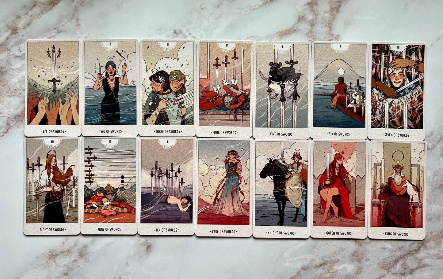 White Numen Sacred Animal Tarot Deck