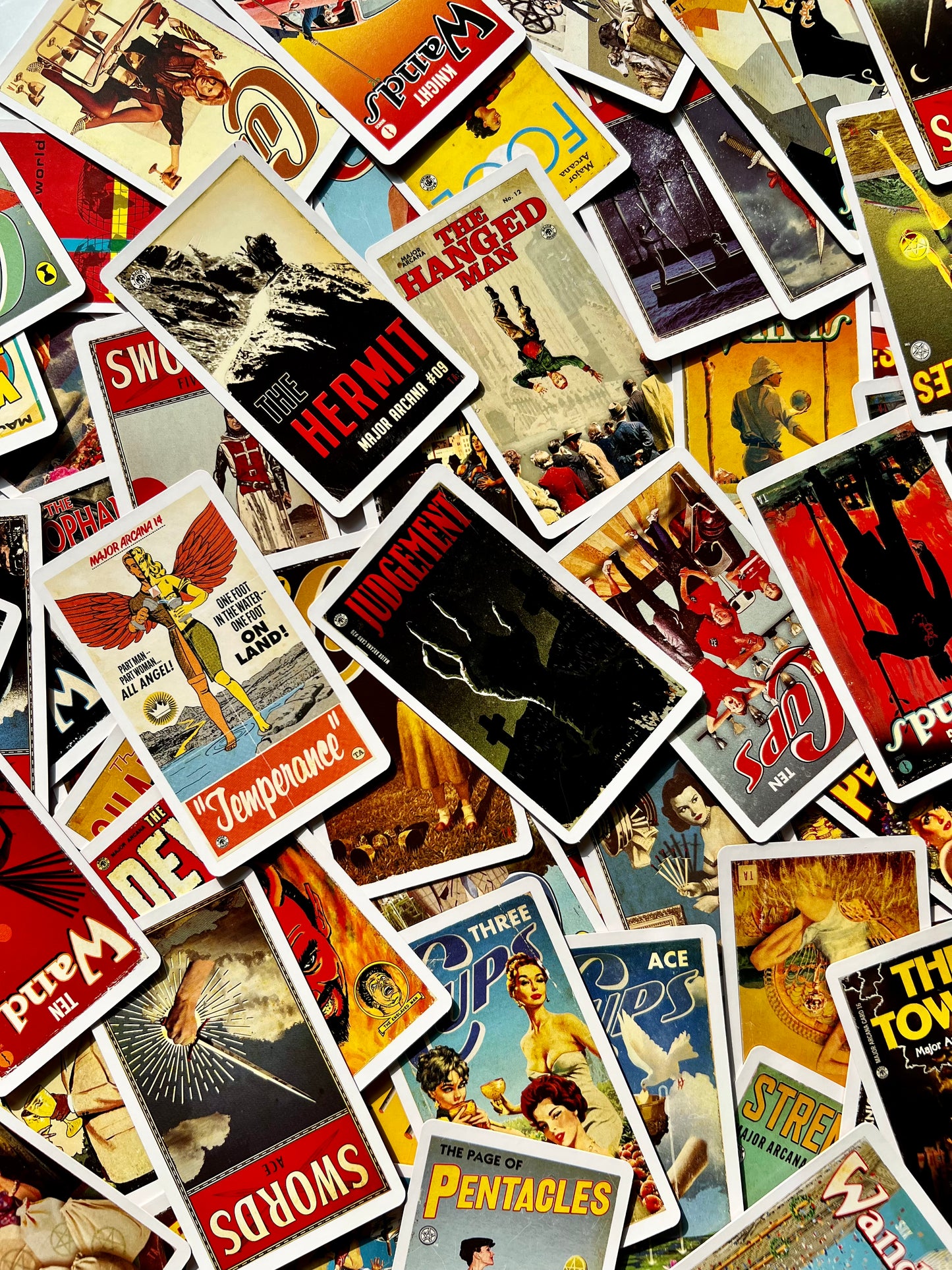 Pulp Tarot Deck Indie Tarot Decks