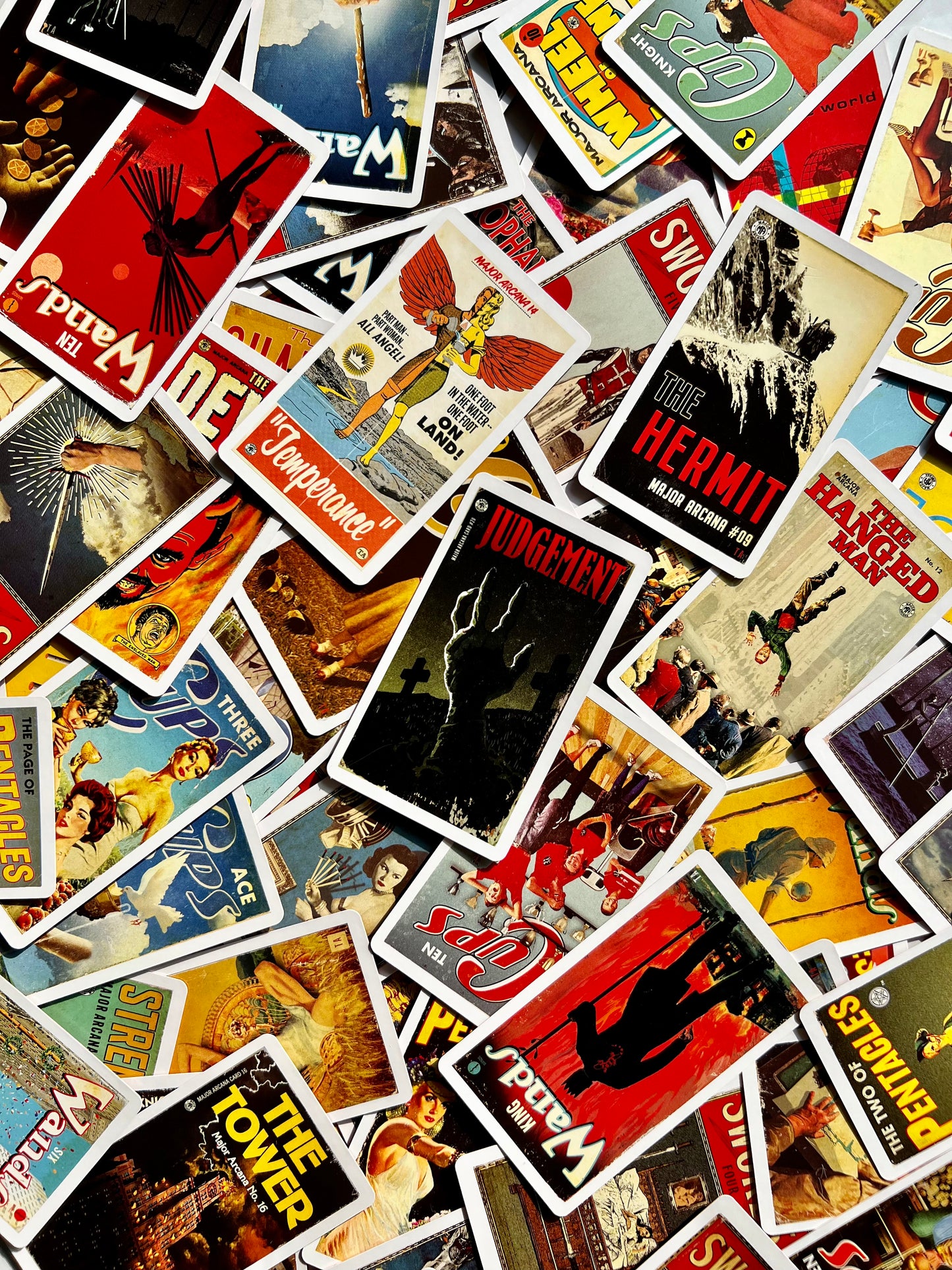Pulp Tarot Deck Indie Tarot Decks