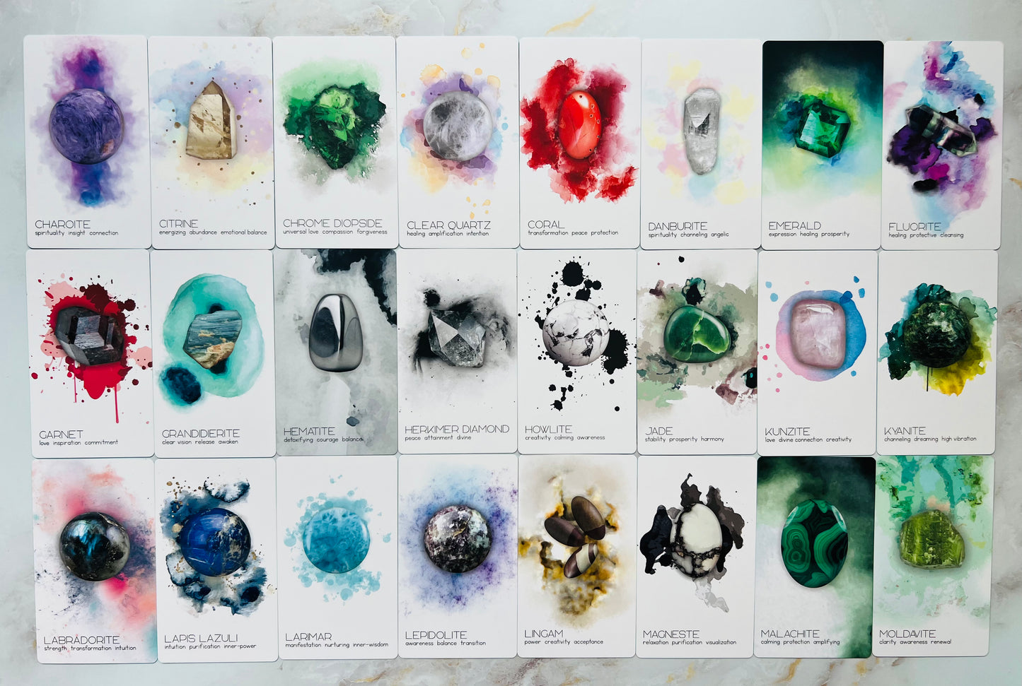 Radiant Crystal Cards Oracle Deck 2nd Edition Indie Oracle Decks Indie Decks New Oracle Decks Crystal Oracle Deck