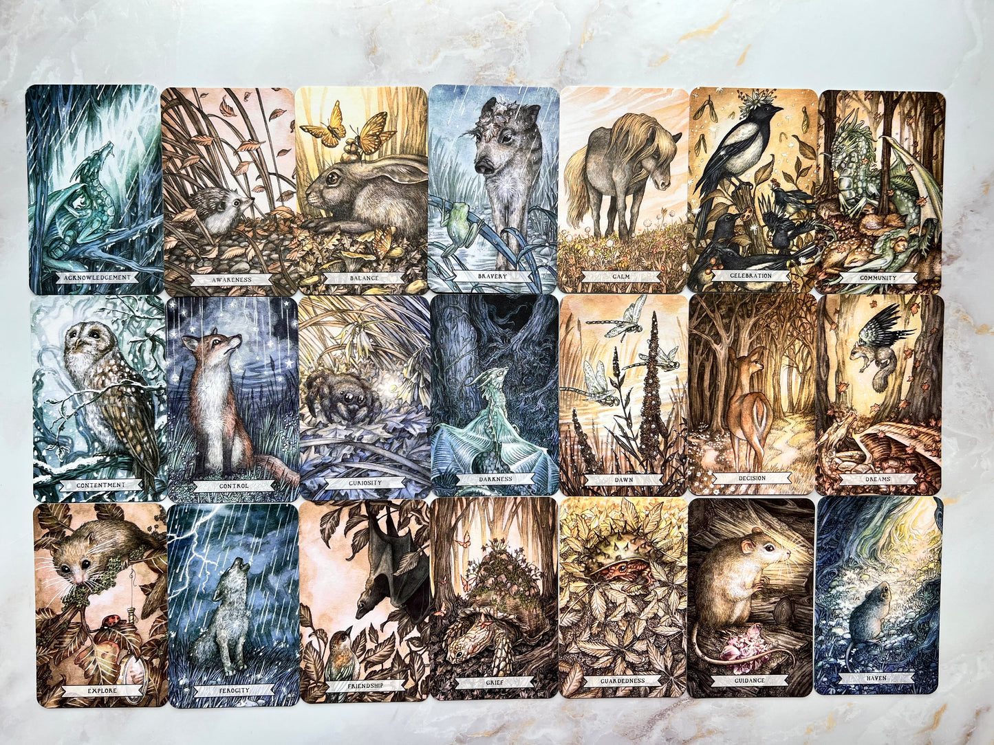 Thistledown Oracle Deck Indie Oracle Deck Indie Decks Indie Oracle Decks Indie Tarot Deck New Indie Deck New Oracle Decks Thistle Down Oracle
