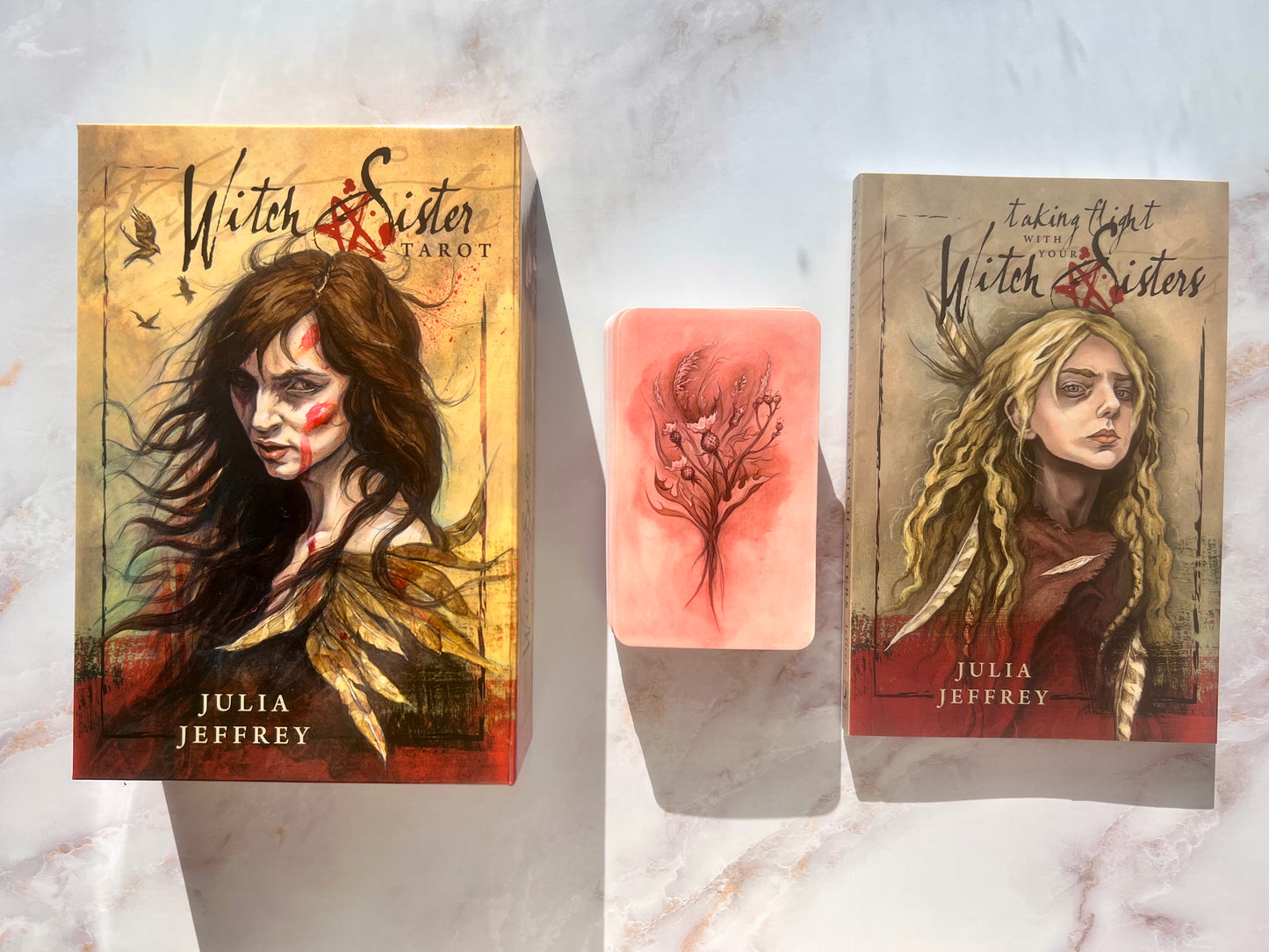 Witch Sister Tarot Deck Julia Jefferey Tarot Deck Mass Market Tarot Deck New Mass Market Decks New Tarto Deck Witch Tarot Deck Witchy Tarot Deck Witch's Sister Tarot Deck Witches Sister Tarot Deck