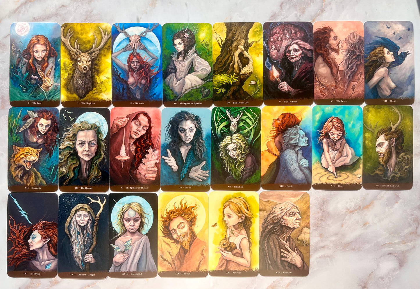 Witch Sister Tarot Deck Julia Jefferey Tarot Deck Mass Market Tarot Deck New Mass Market Decks New Tarto Deck Witch Tarot Deck Witchy Tarot Deck Witch's Sister Tarot Deck Witches Sister Tarot Deck