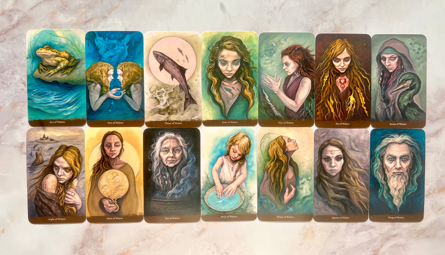Witch Sister Tarot Deck Julia Jefferey Tarot Deck Mass Market Tarot Deck New Mass Market Decks New Tarto Deck Witch Tarot Deck Witchy Tarot Deck Witch's Sister Tarot Deck Witches Sister Tarot Deck