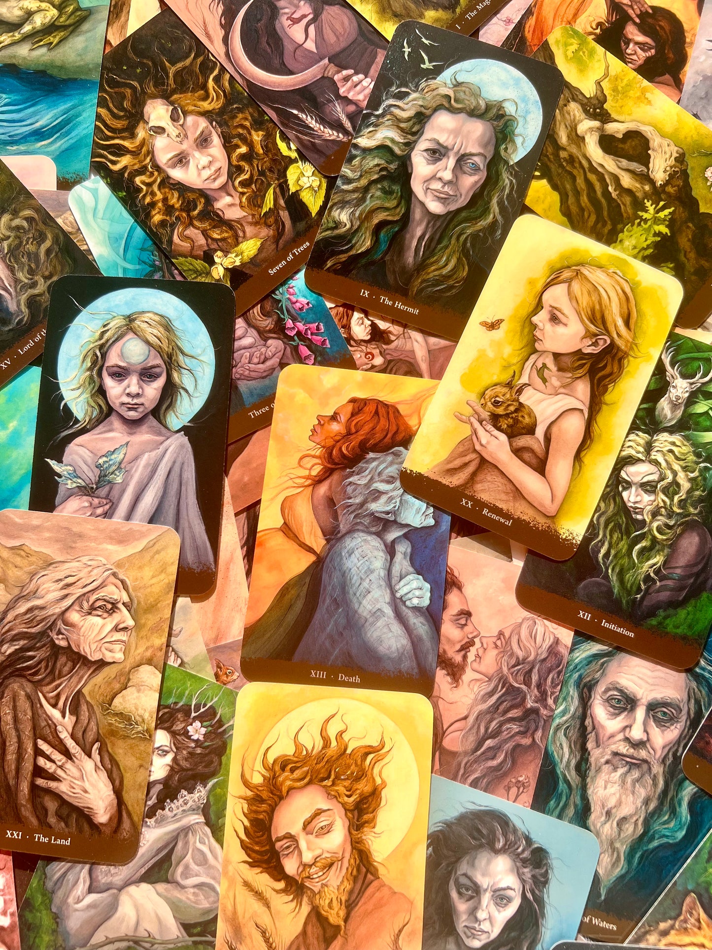 Witch Sister Tarot Deck Julia Jefferey Tarot Deck Mass Market Tarot Deck New Mass Market Decks New Tarto Deck Witch Tarot Deck Witchy Tarot Deck Witch's Sister Tarot Deck Witches Sister Tarot Deck