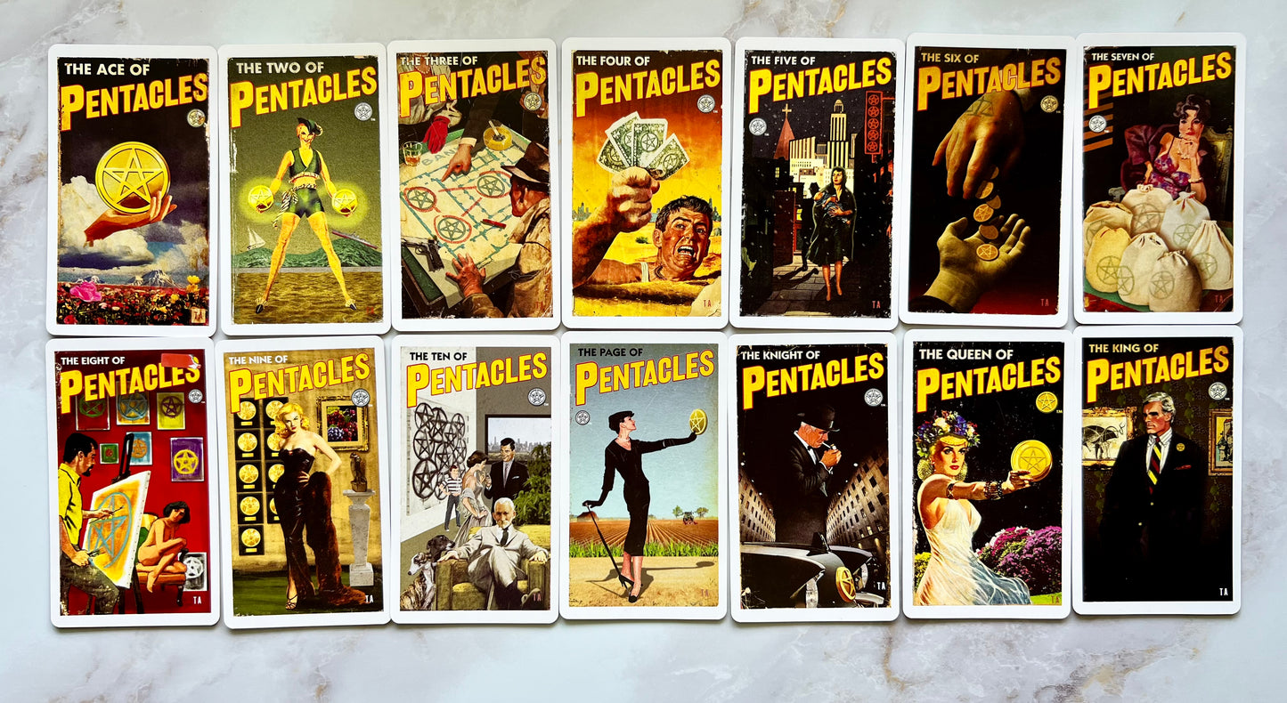 Pulp Tarot Deck Indie Tarot Decks