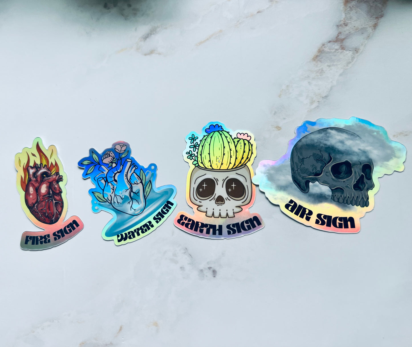 Zodiac Element Stickers
