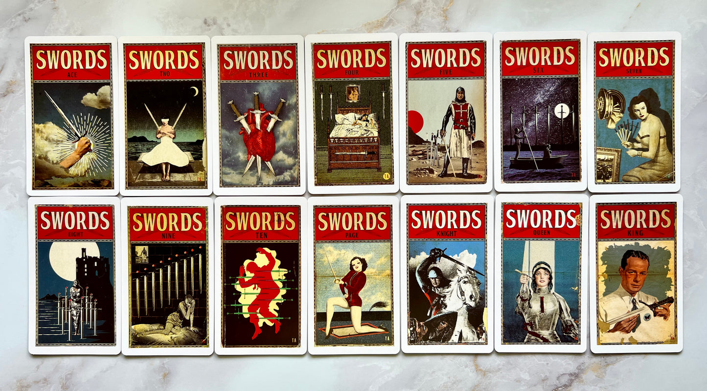 Pulp Tarot Deck Indie Tarot Decks