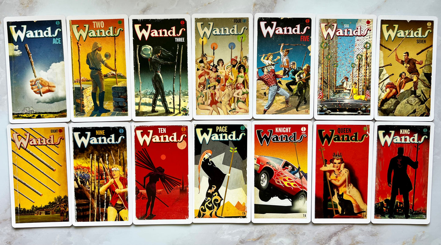 Pulp Tarot Deck Indie Tarot Decks