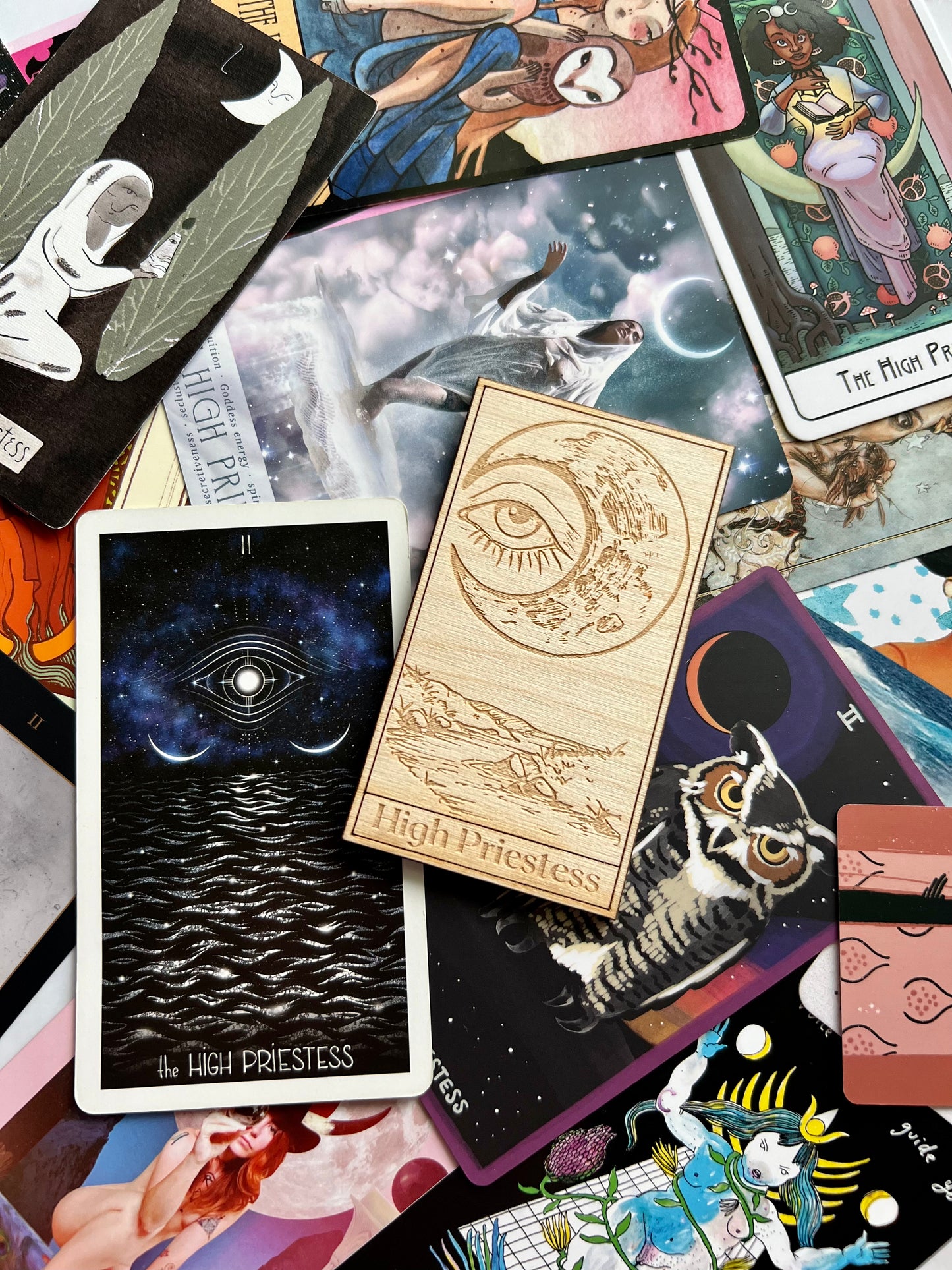 Wooden Tarot Magnet Bundle
