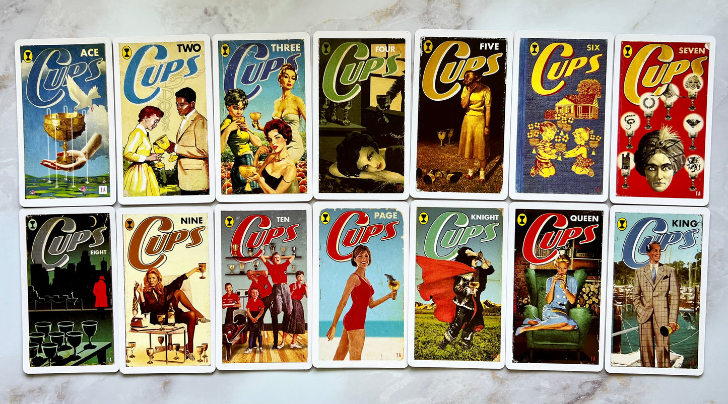 Pulp Tarot Deck Indie Tarot Decks