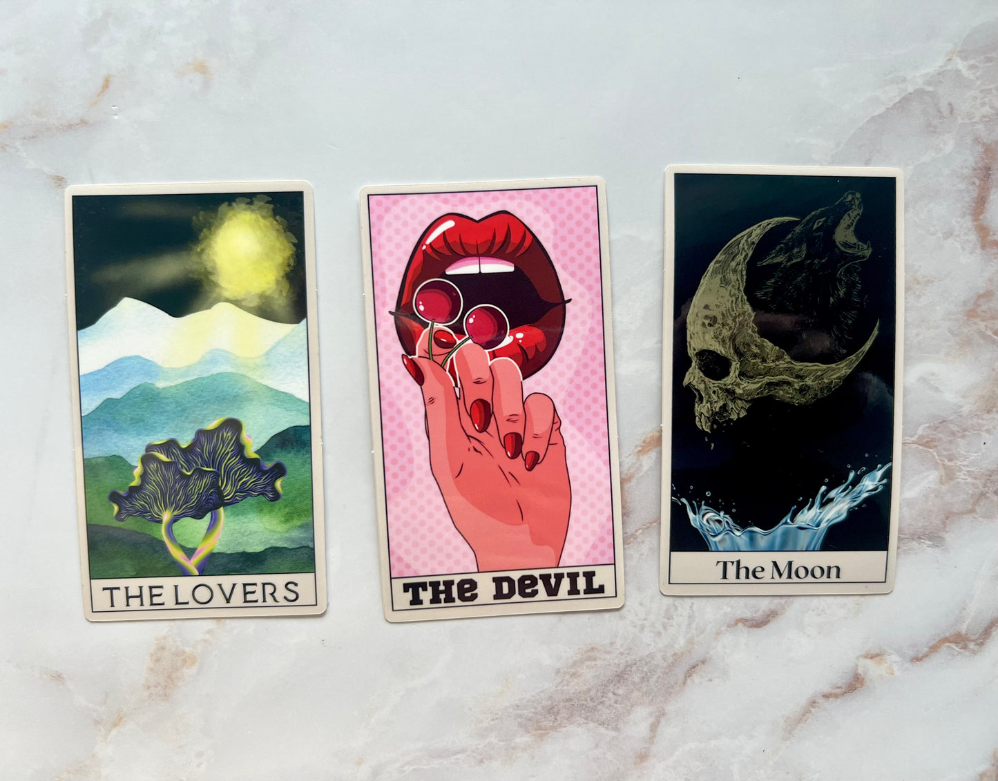 Tarot Card Stickers