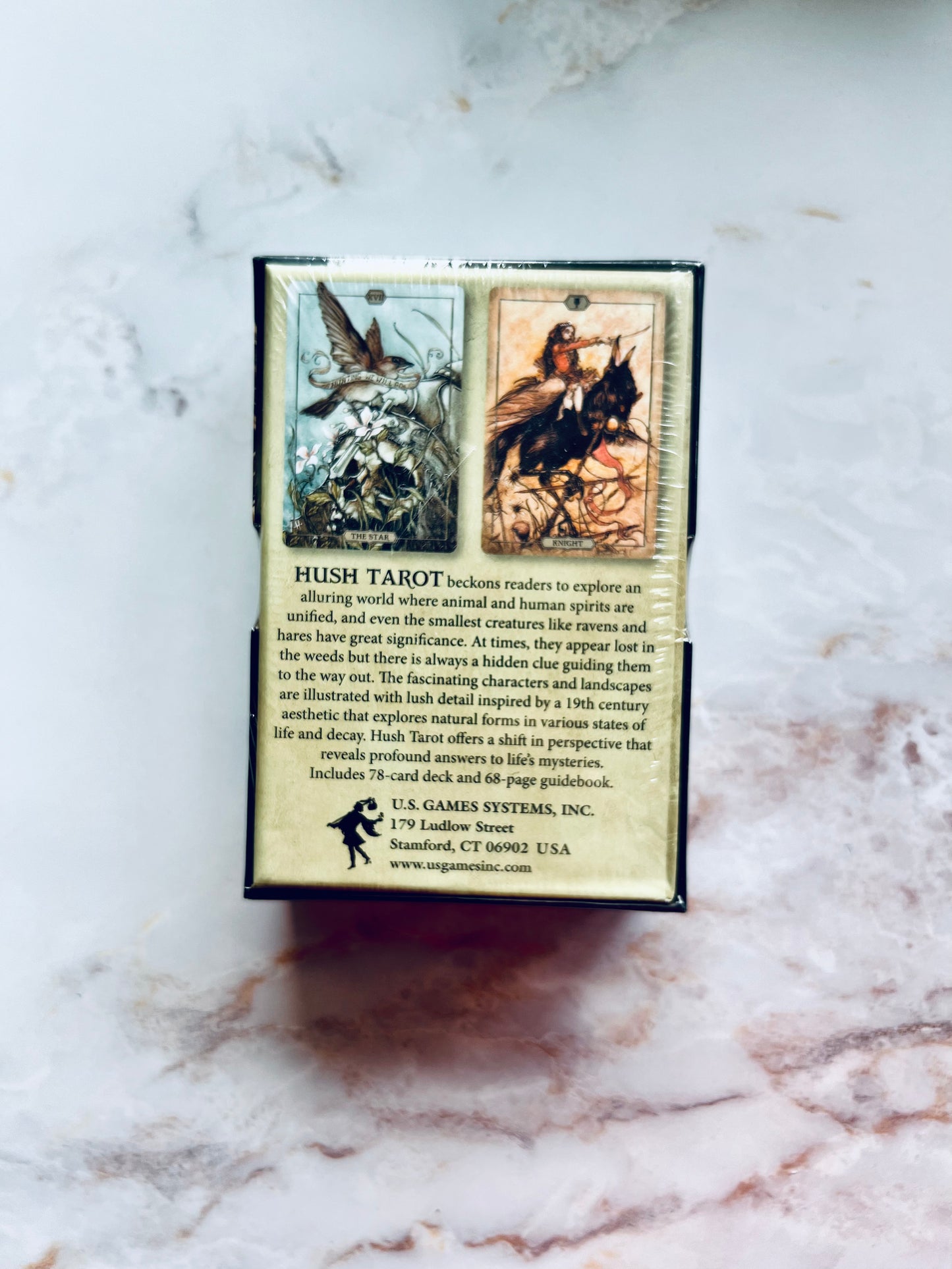 Hush Tarot Deck Death Goth Tarot