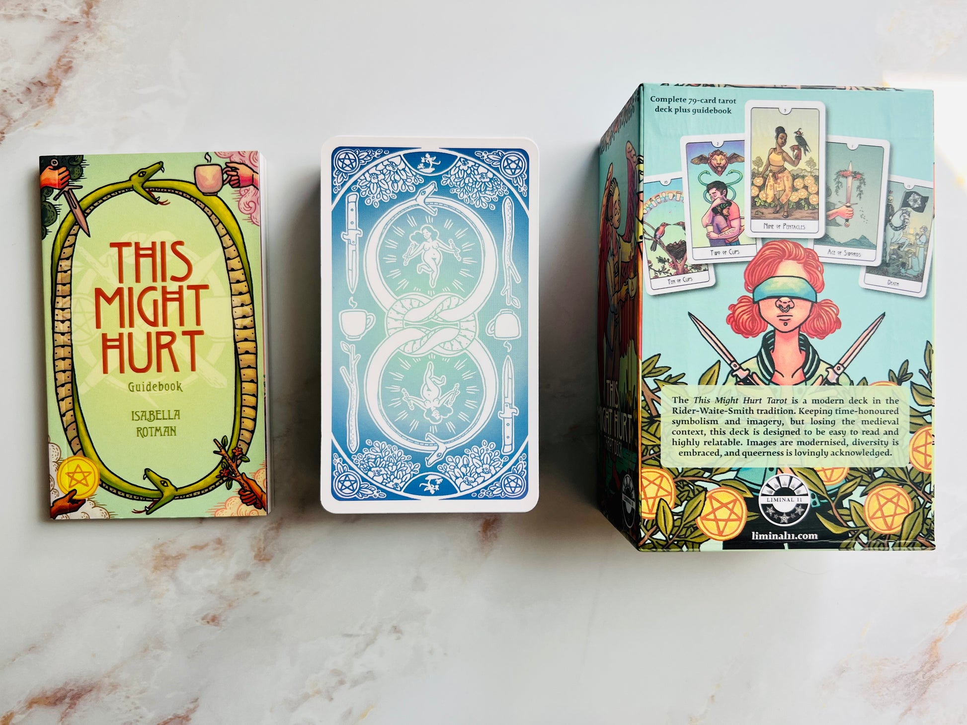 This Might Hurt Tarot Deck